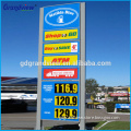 Canopy Fascia Digital Price Display For Gas Stations Sign Car Service Bay LED Gas Station Price Board